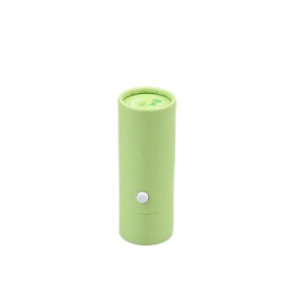 Factory Direct Moistureproof Tea Paper Tube Paper Cylinder Deodorant Paper Tube Packaging With Button Closure - Image 4